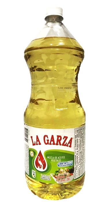 Aceite Garza 2000 ml mezcla de aceites vegetales