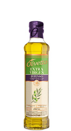 Aceite de oliva Olivetto 250 ml extra virgen intenso