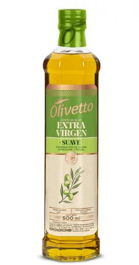 Aceite de oliva Olivetto 500 ml extra virgen suave