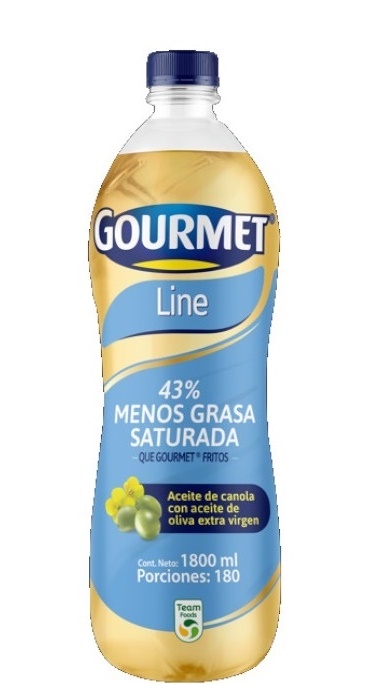 Aceite Gourmet 1800 ml line
