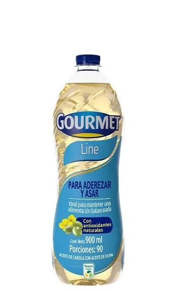 Aceite Gourmet 900 ml line