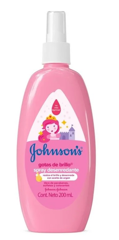 Acondicionador Johnson 200 ml gotas de brillo spray