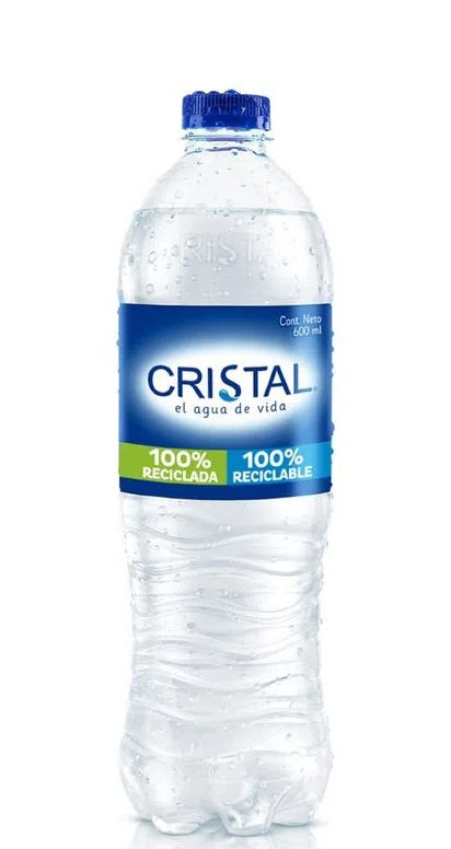 Agua Cristal 600 ml natural