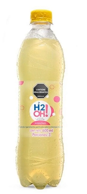 Agua saborizada H2oh 600 ml toronja