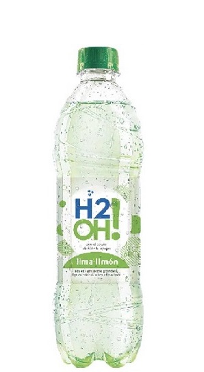 Agua saborizada H2oh 600 ml lima limón