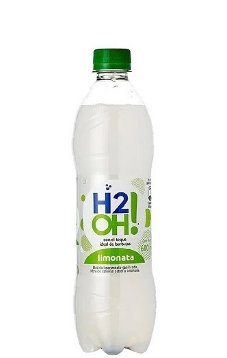 Agua saborizada H2oh 600 ml limonata
