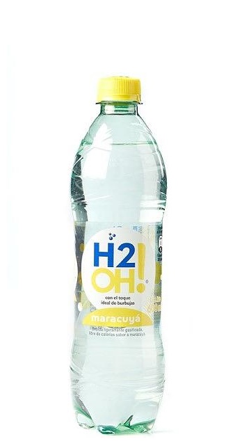 Agua saborizada H2oh 600 ml maracuya