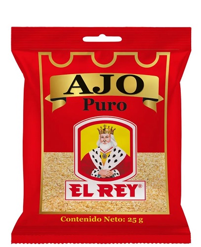 Ajo El Rey 25 grs puro sobre