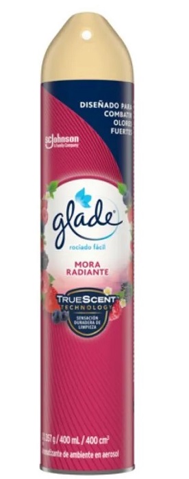 Ambientador Glade 400 ml mora radiante
