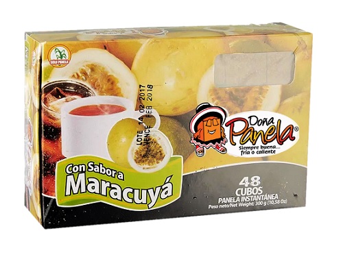 Aromática Doña Panela 300 grs 48 und maracuyá