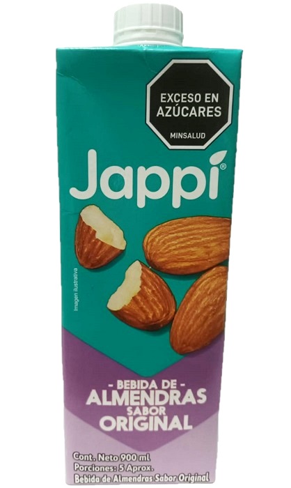 Bebida Almendras Jappi 900 ml original