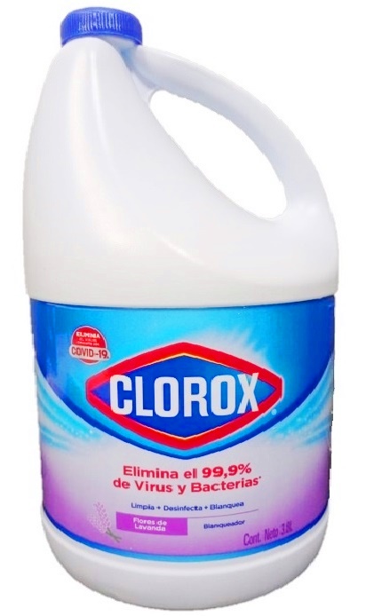 Blanqueador Clorox 3800 ml flores de lavanda