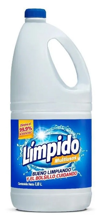 Blanqueador Límpido 1800 ml regular
