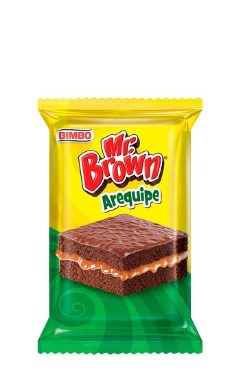 Brownie Bimbo 75 grs arequipe