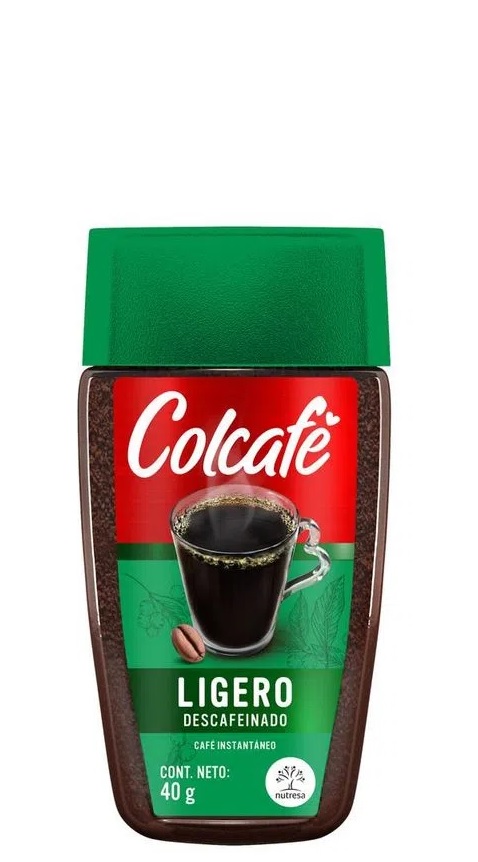 Café Colcafé 40 grs ligero descafeinado