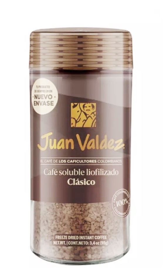 Café Juan Valdez 95 grs café soluble liofilizado