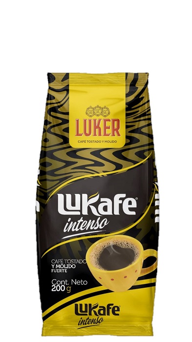 Café Lukafe 200 grs intenso tostado y molido fuerte