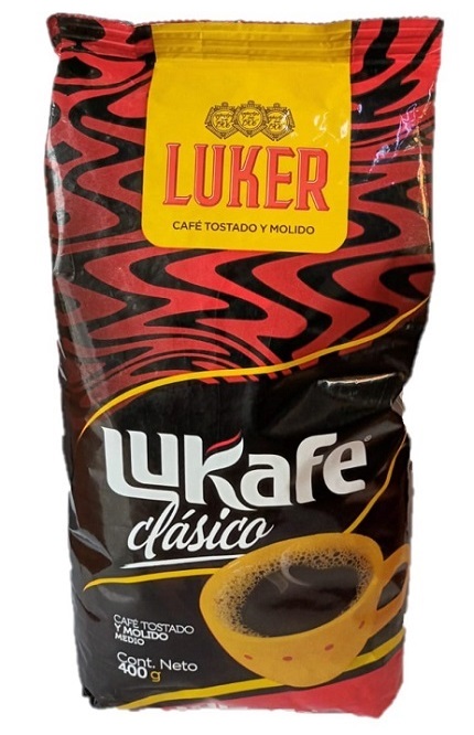 Café Lukafe 400 grs clásico tostado y molido medio