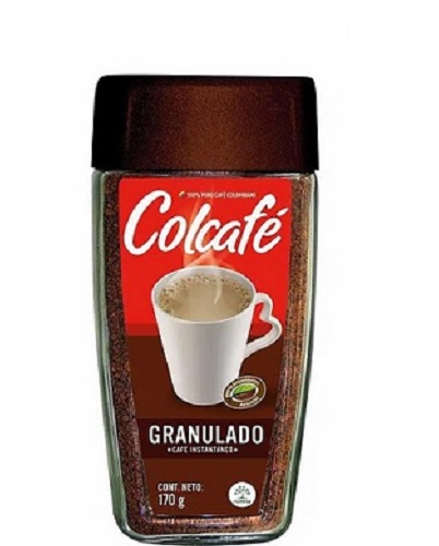 Café Colcafé 170 grs granulado frasco