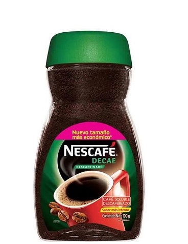 Café Nescafé 100 grs descafeinado frasco
