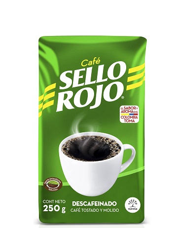 Café Sello Rojo 250 grs descaféinado