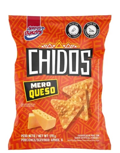 Chidos Super Ricas 170 grs mero Queso