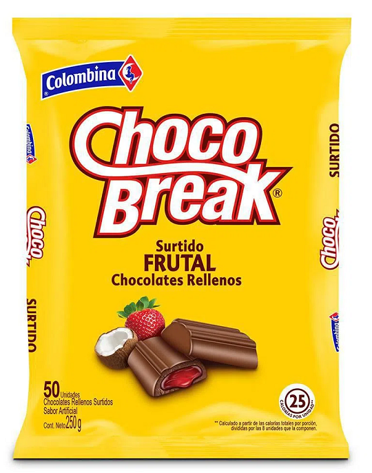 Choco Break 250 grs 50 und