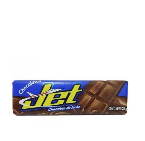 Chocolatina jet 30 grs leche