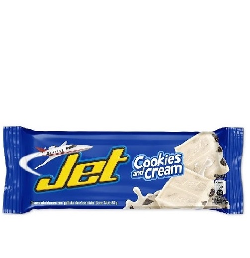 Chocolatina Jet 50 cookies and cream
