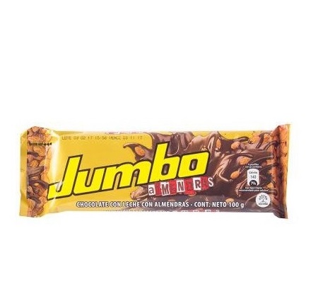 Chocolatina Jumbo almendra 100 grs