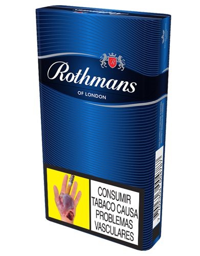 Cigarrillo Rothmans 10 paquete azul rc