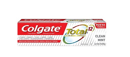 Crema Colgate total 12 clean mint 75 ml