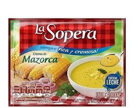 Crema La Sopera 3 porciones mazorca mas cremosa