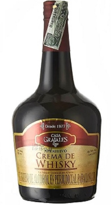 Crema de whisky Casa Grajales 750 ml