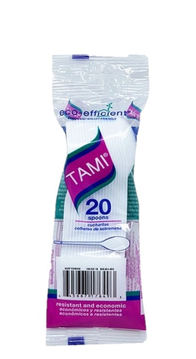 Cuchara Tami paquete x 20 und dulcera