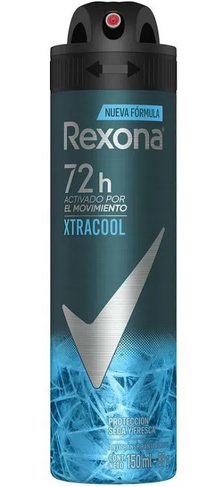 Desodorante Rexona 150 ml aerosol xtracool