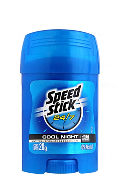 Desodorante Speed Stick 20 grs barra cool night