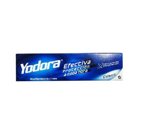 Desodorante Yodora 12 grs tubo