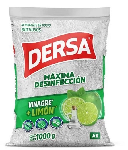 Detergente Dersa 1000 grs vinagre limón