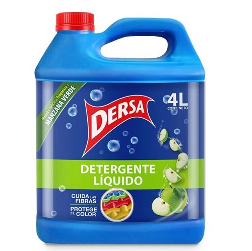 Detergente Dersa 4000 ml manzana verde