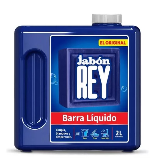 Detergente Rey 2000 ml líquido tarro