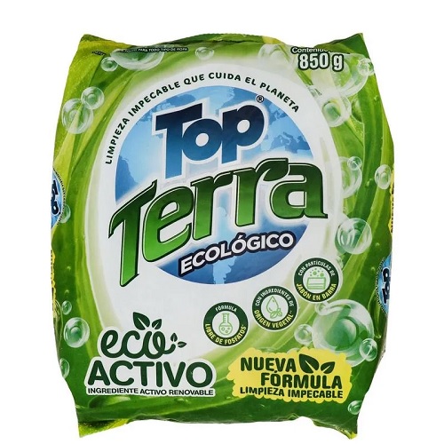 Detergente Top Terra 850 grs ecológicos