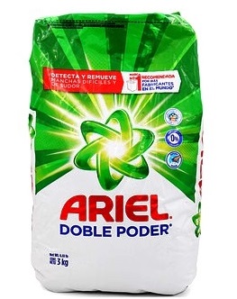 Detergente Ariel 3000 grs doble poder