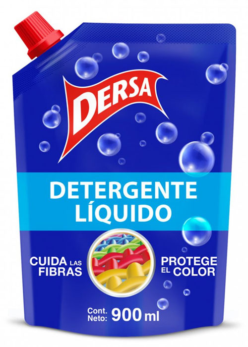 Detergente Dersa 900 ml protege color líquido