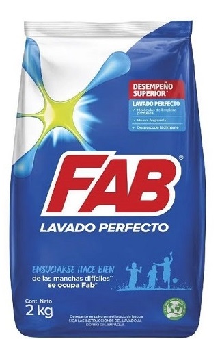 Detergente Fab 2000 grs floral