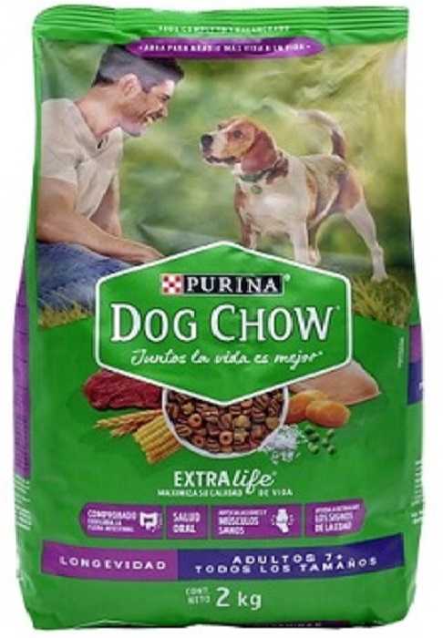 Dog Chow 2000 grs edad madura.