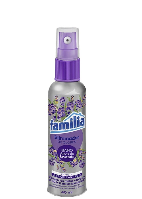 Eliminador de olores Familia 40 ml lavanda