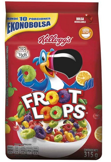 Froot Loops Kellogg´s 315 grs ekonobolsa