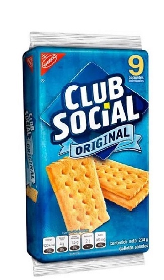 Galletas Club Social 216 grs Original