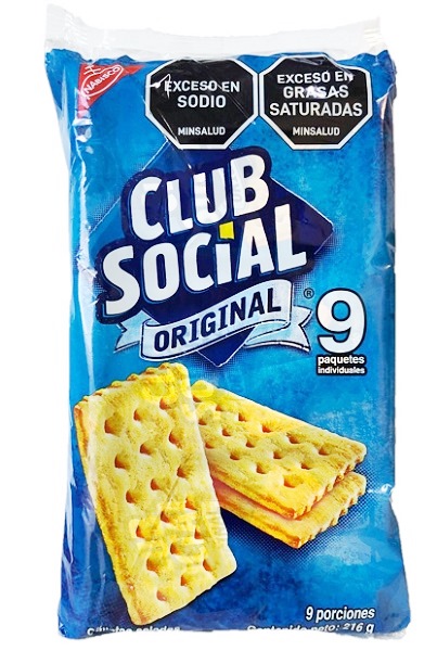 Galletas Club Social 216 grs Original